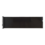 Puerta Retractil De Seguridad P/mascota Ancho 350x88cm Negro