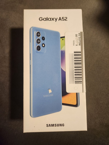 Celular Samsung Galaxy A52 128gb + 6gb Ram Nfc Liberado Azul