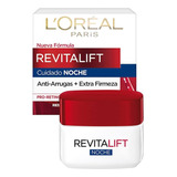 Crema Loreal Revitalift Noche Anti-arrugas + Firmeza  50ml