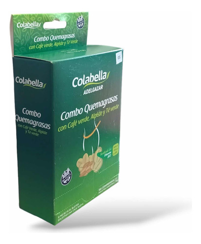 Combo Quemagrasa Colabella Blistera Café Y Te Verde Alpiste