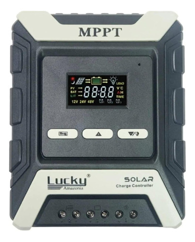 Controlador De Carga Placa Solar Mppt 80a - 12/24/48v Lucky