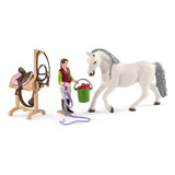 Schleich Horse Club, Juego De 40 Piezas, Juguetes De Caballo