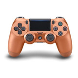 Joystick Inalámbrico Sony Playstation Dualshock 4 Ps4 Metallic Copper