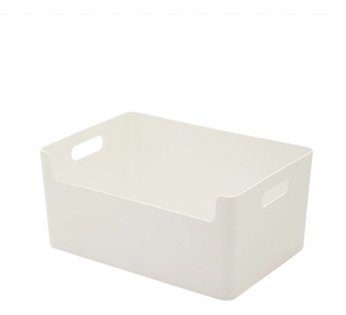 Set 2 Caja Organizador Plástica Blanco Grande