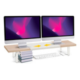 Across-star Soporte De Doble Monitor Para Escritorio, Longit