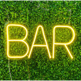 Painel Neon Led Bar Decoração, Festa
