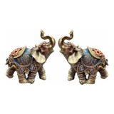 Elefante Indiano Trio Enfeite Decoração Presente Luxo