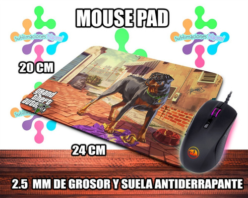 Mouse  Pad Gamer Gta V #2