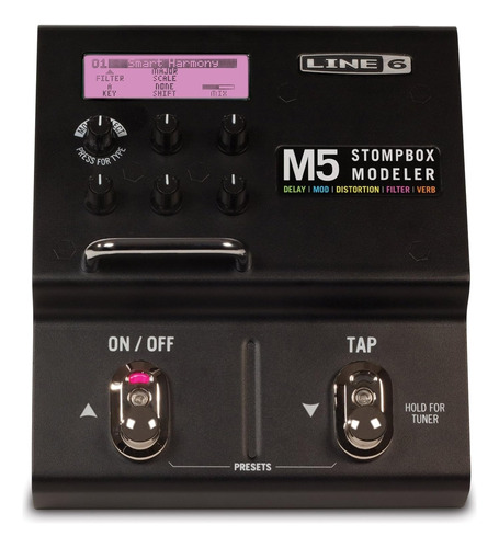 Pedalera Multiefectos Line 6 M5 Stompbox Modeler