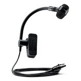 Shure Pga98h-tqg Micrófono Con Cuello De Ganso Flexible Color Negro