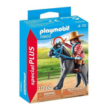 Playmobil Junete Del Oeste Con Caballo
