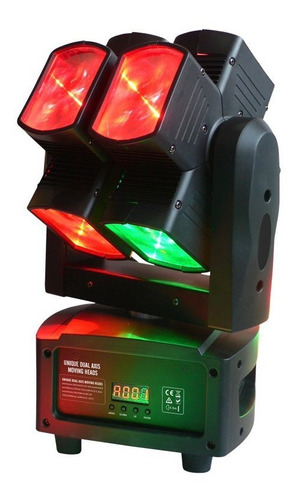 Moving Head Pls Eightsquare 8 Leds Rgbw 80w 8 X 12w Cor Da Luz Colorido Bivolt