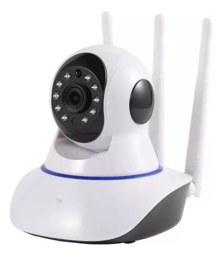 Camara Ip Inteligente Seguridad Wifi Hd Motorizada 3 Antenas