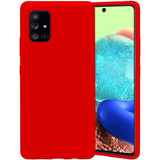 Funda Motorola Moto G71 5g Silicona Rojo