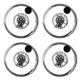 4 Aros Y 4 Tapones Tipo Beetle Rin 15  Vocho 1973-2003