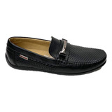 Mocasines Hombre De Piel Perry Ellis Pe6538