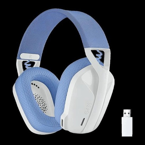 Headphone Gamer Logitech G435 Sem Fio Preto, Branco