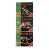 3 Rompecabezas De Dinosaurios 3d Armable Madera Mdf Corte La