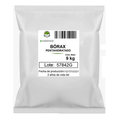 9 Kg De Borax Pentahidratado | Meses sin interés