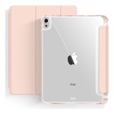 Capa iPad Air 4a 10.9 Wb - Auto Hibernação Antichoque Rosa