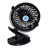 Ventilador Portatil Recagable Pinza 