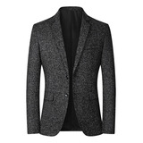 Blazer Slim Fit Para Hombre De Negocios Sénior 1