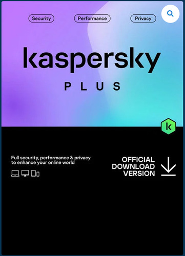 Security Plus 2024 2 Años Antivirus Kaspersky Total 
