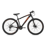 Bicicleta Bike Venice Aro 29 1.0 Mormaii Preto E Laranja