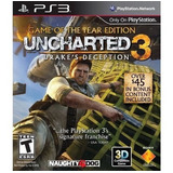 Uncharted 3: Juego De Engaños De Drakes De La Edicion Del Añ