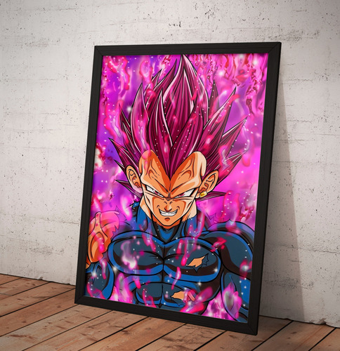 Cuadros Dragon Ball Super 34x45cm Cn Vidrio Imprimetuposter