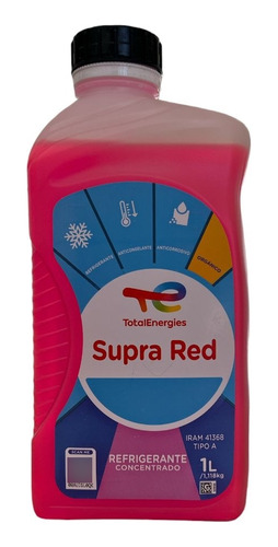 Liquido Refrigerante Total Supra Red 