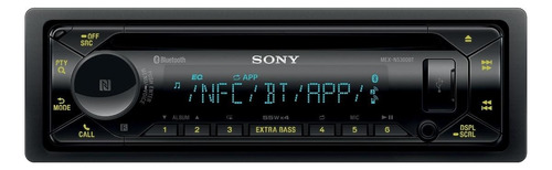 Auto Estéreo Sony Multicolor De Bluetooth Usb Cd Mex-n5300bt