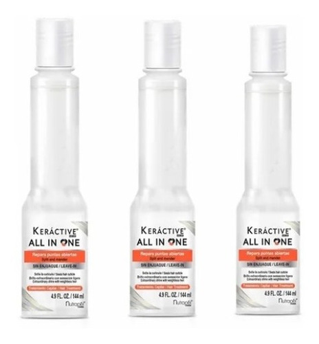 Nutrapel 3 Pzs Kit Keráctive All In One Leave-in 