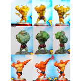  Archivo Stl Impresión 3d - Pokemons Musculosos
