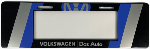 Marco Portaplaca Volkswagen Azul/gris/negro Europeo Se