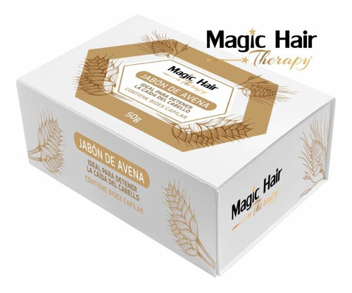 Jabón De Avena Magic Hair Anticaída