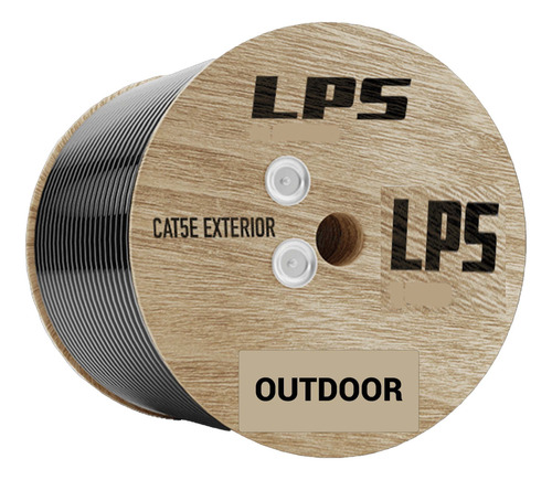 Cable Utp Cat 5e Uso Exterior Aleacion 305 Metros 