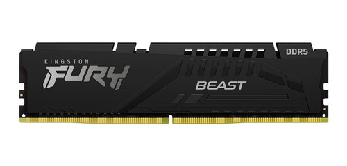 Memoria Kingston 16gb Ddr5 4800 Fury Beast Black Kf548c38bb