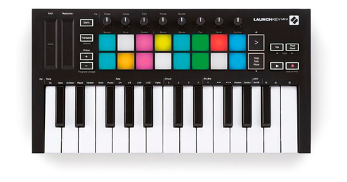 Teclado Controlador Novation Lauchkey Mini Mk3 25 Teclas