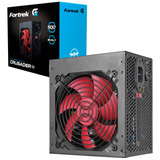 Fonte Gamer Atx Fortrek Crusader 500w Frequência 50hz-60hz