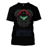 Jogo Metroid 3d Imprimir Camiseta Ou
