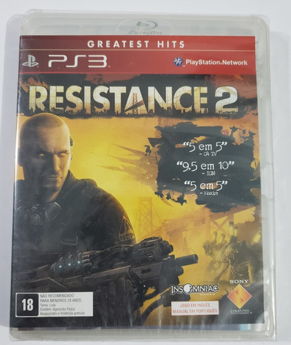 Resistance 2 - Ps3 (lacrado)