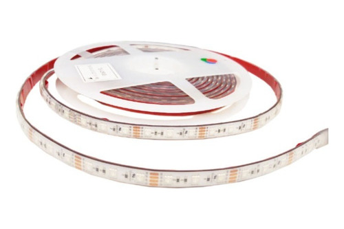 Cinta Luz Led 5050 Blanco Calido 5m 60w 1200lm/m 12v Ip68