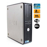 Computador Dell Optiplex Core 2 Duo 2gb Hd 80gb Dvd-rw Wifi