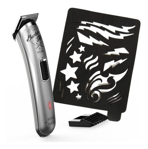 Gama Barber Style Cortadora De Pelo Trimmer Gt527 Carga Usb Color Gris