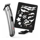 Gama Barber Style Cortadora De Pelo Trimmer Gt527 Carga Usb Color Gris