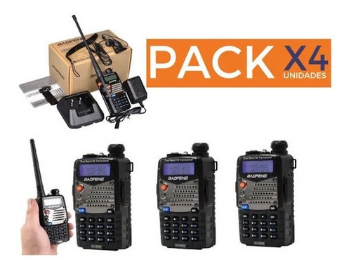 Radio Transmisor Walkietalkie Radio Baofeng Uv5ra Wokitoki 4