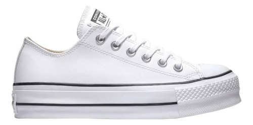 Tenis Converse Chuck Taylor Plataforma En Blanco 561680c