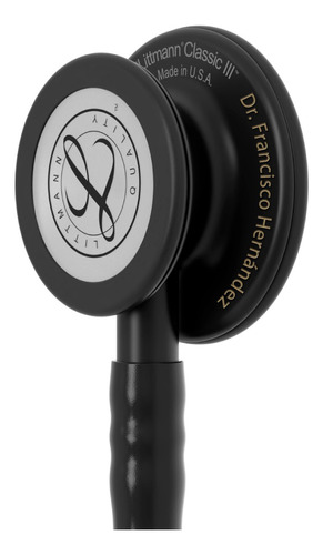 Estetoscopio Littmann Classic Iii Black Edition + Grabado 