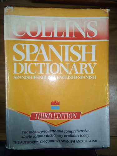 Collins Spanish Dictionary Tapa Dura Fomato Grande